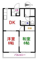 メゾンファームの物件間取画像